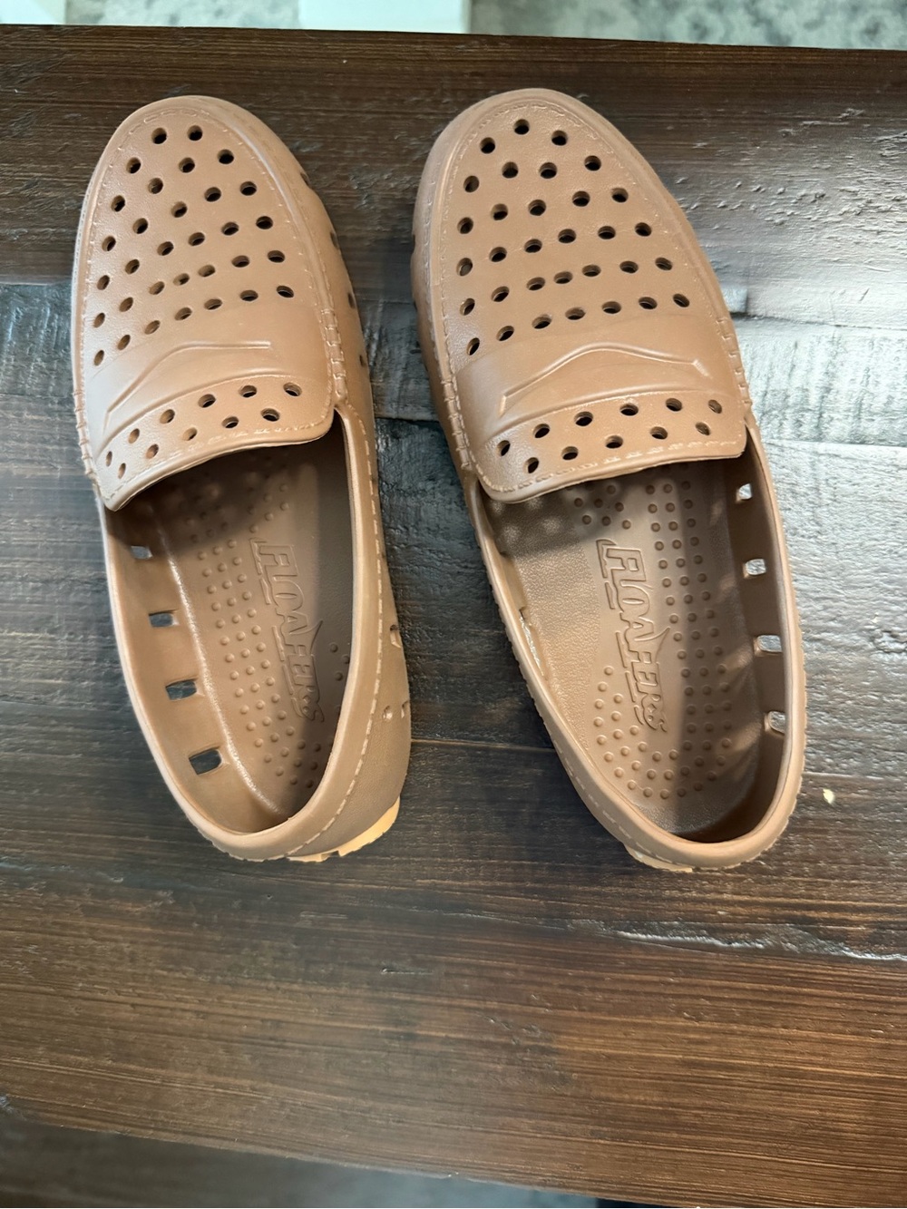 Boys Brown Slip-On Floafers Casual Shoes